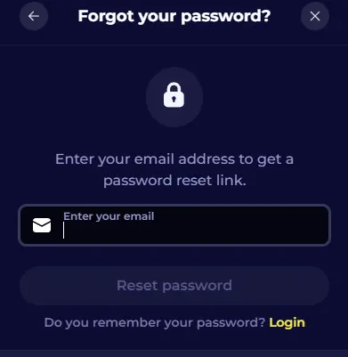 Je wachtwoord wijzigen bij Nyxbets Casin